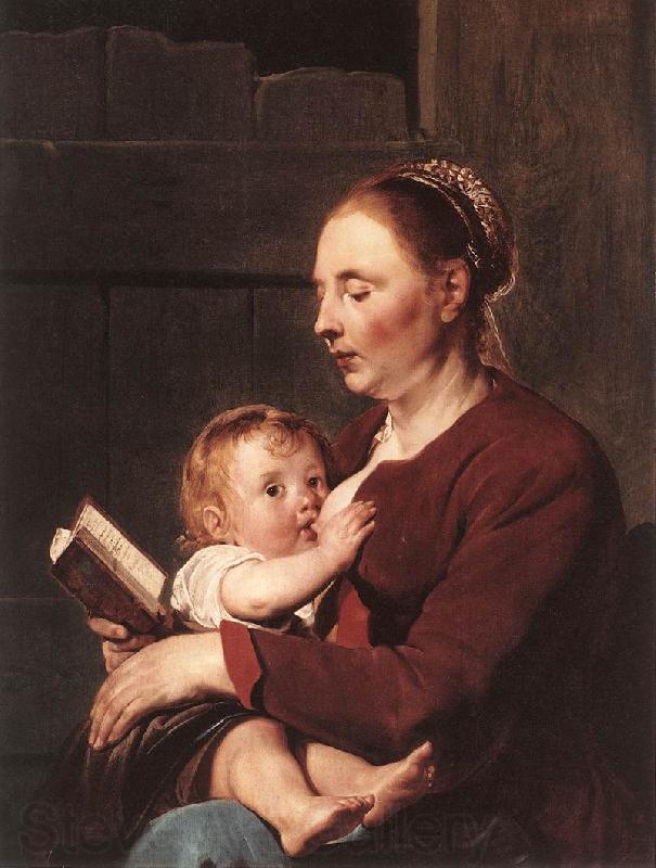 GREBBER, Pieter de Mother and Child sg Germany oil painting art